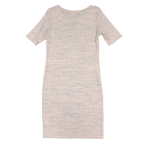 Lularoe Julia Knit Dress Scoop Neck Soft Heathered Pink Size Large - Picture 2 of 9